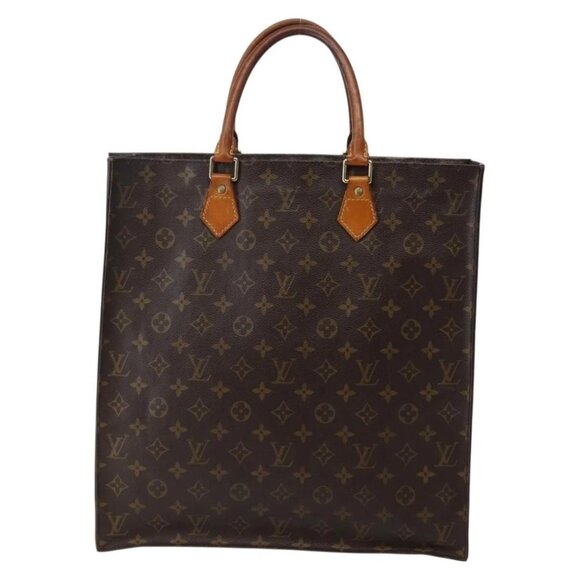 LOUIS VUITTON Monogram Sac Plat Hand Bag M51140 LV Auth BA5844 - Picture 3 of 15